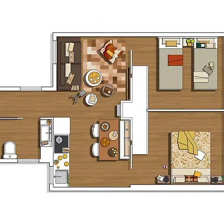 شقة Charming Parallel *