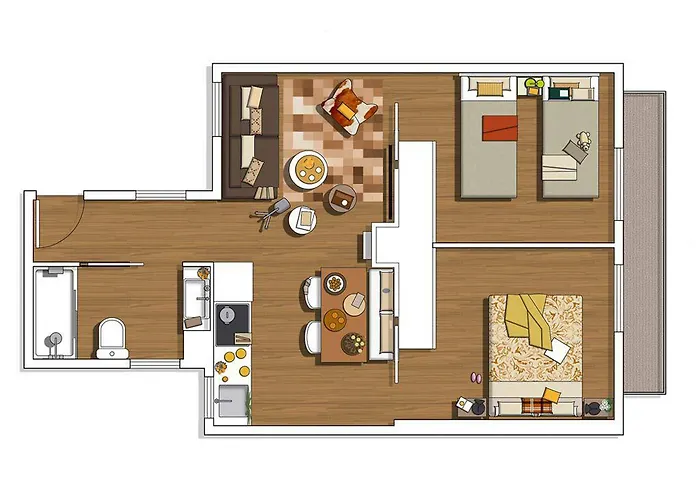 Apartment Charming Parallel *