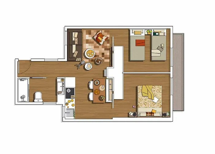 Charming Parallel Apartment